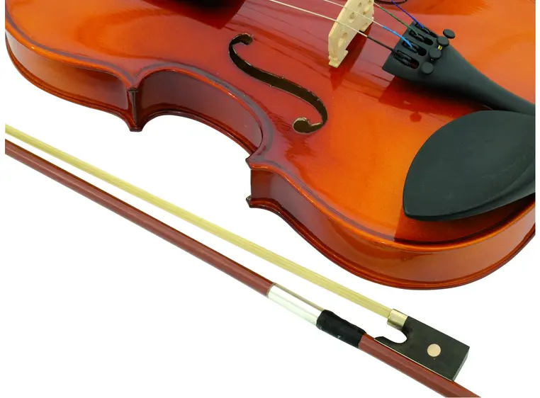 Dimavery Violin 4/4 m/bue i kasse 